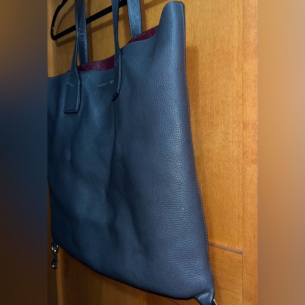 MARC JACOBS Tote Bag Wingman Cowhide Leather Tote Shoulder Bag With Wallet​​ - Picture 4 of 10